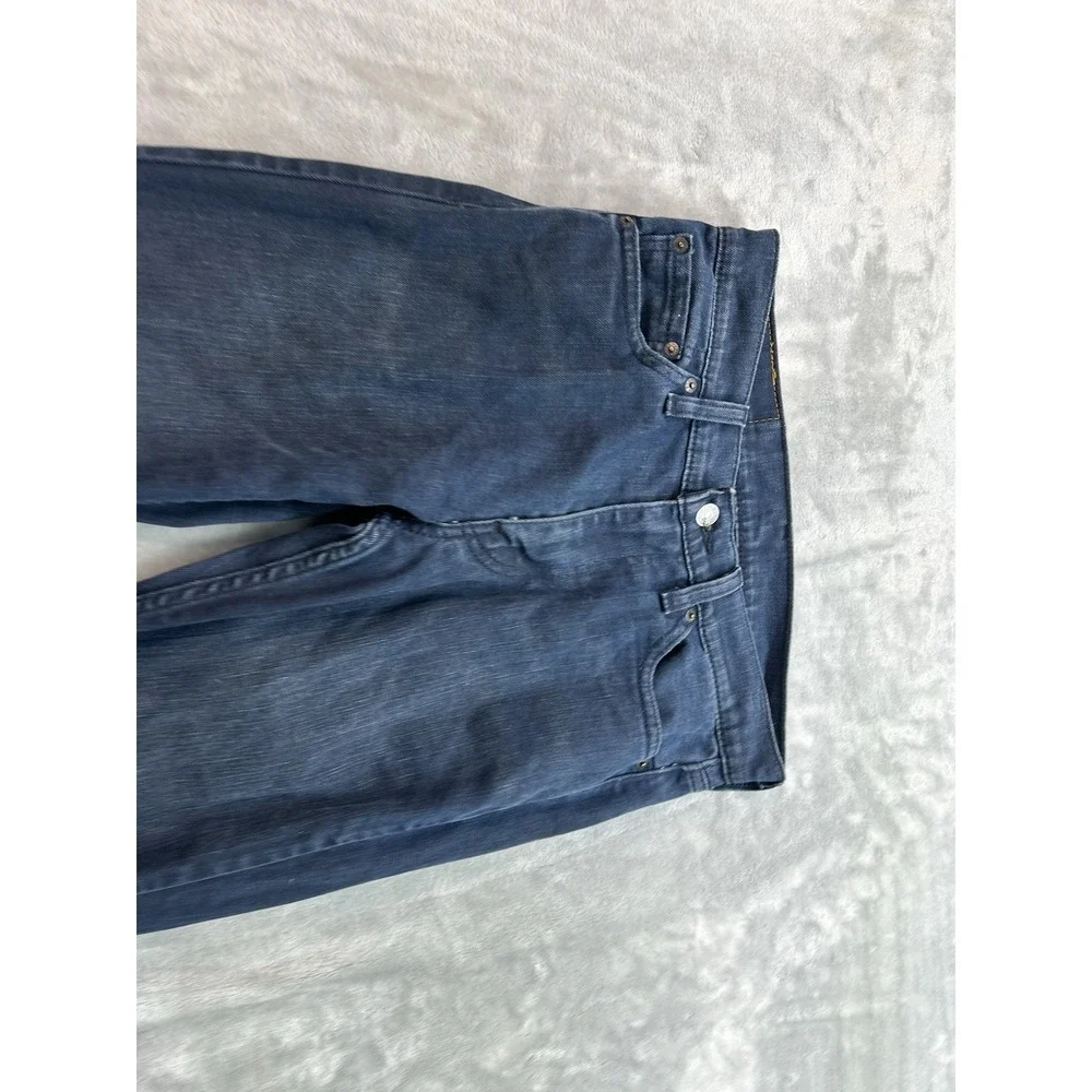 Levis 511 Jeans Mens Sz 30x32 Black Slim Dark Faded Guys Work Pants Denim Street